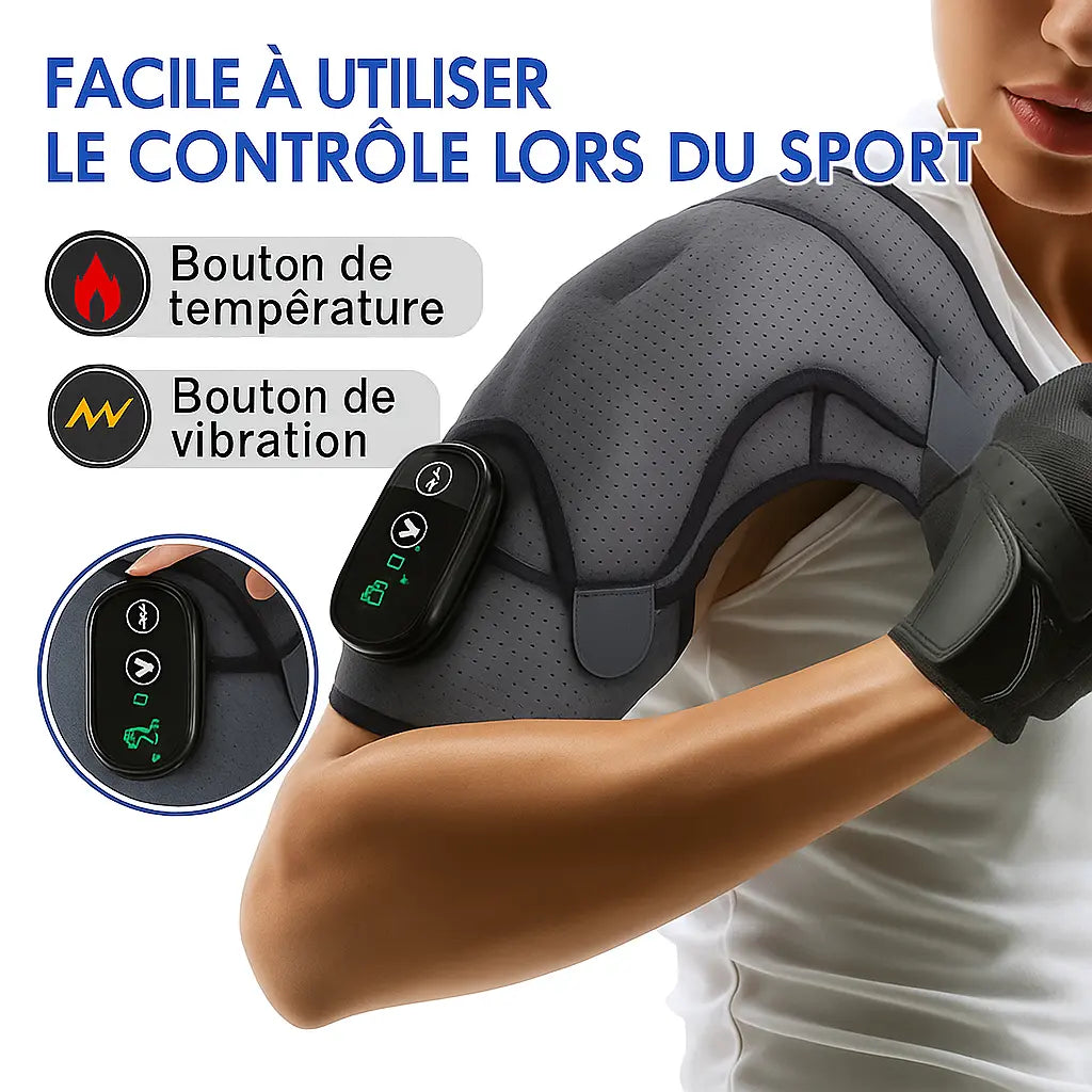 TEOVI HEALPRO – Orthèse d'épaule chauffante TEOVI