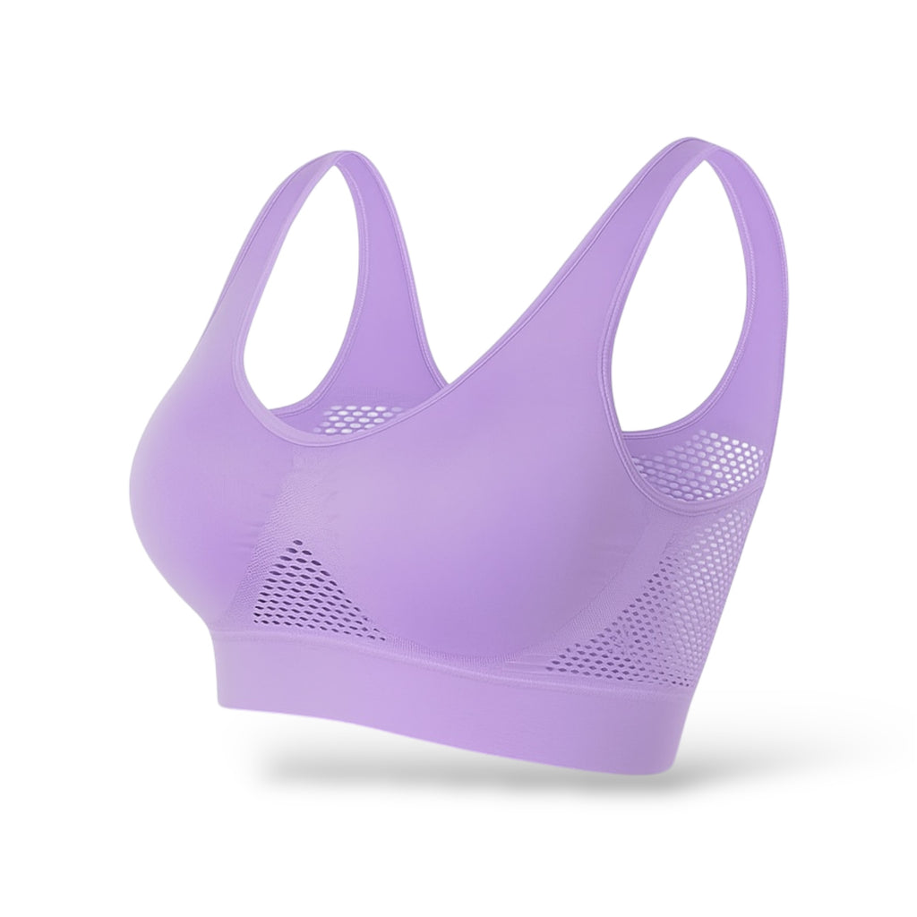 TEOVI FITPRO – Soutien-gorge de sport respirant et ultra-confortable